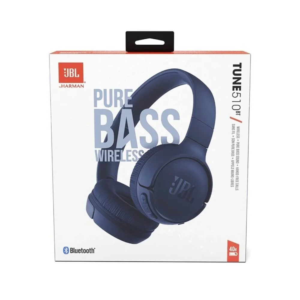 JBL Tune 510BT Bluetooth Wireless Headphones 40 Hour Battery - Picture 5 of 6